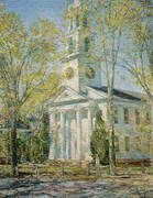 Church at Old Lyme 1906 By Childe Hassam