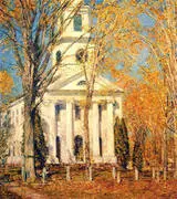 Church at Old Lyme 1905 By Childe Hassam