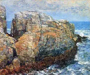 Sylph's Rock Appledore 1907 By Childe Hassam