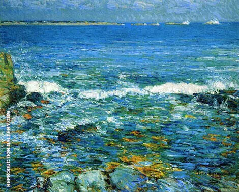 Duck Island from Appledore 1911 By Childe Hassam
