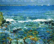 Duck Island from Appledore 1911 By Childe Hassam