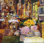 The Room of Flowers 1894 By Childe Hassam