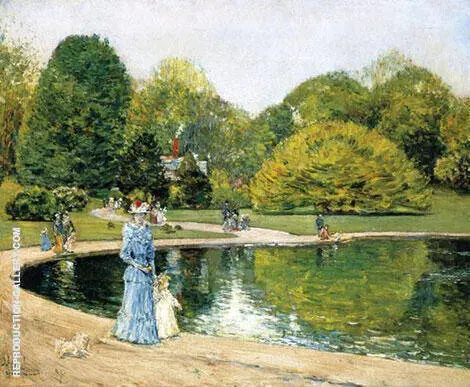 Central Park 1892 By Childe Hassam