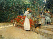 After Breakfast 1887 By Childe Hassam