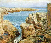 Coast Scene Isles of Shoals 1901 By Childe Hassam