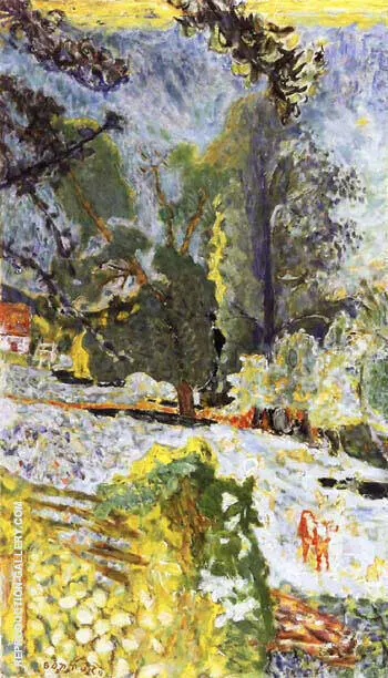 Normandy Landscape 1920 By Pierre Bonnard