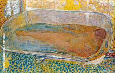 The Large Bath Nude By Pierre Bonnard