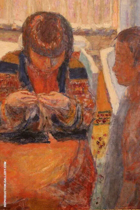 The Lesson By Pierre Bonnard