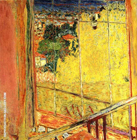 Studio with Mimosas 1938 By Pierre Bonnard