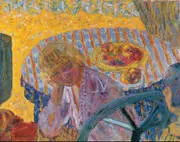 Young Women in the Garden (Renee Monchaty and Marthe Bonnard) 1921 By Pierre Bonnard