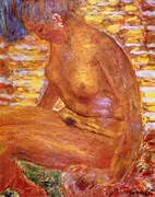 Sombre Nude 1939 By Pierre Bonnard