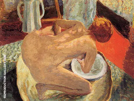 Woman in a Tub 1912 By Pierre Bonnard