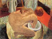 Woman in a Tub 1912 By Pierre Bonnard