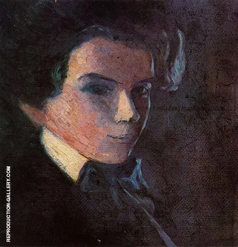 Self-Portrait, Facing Right 1904 By Egon Schiele