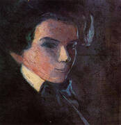 Self-Portrait, Facing Right 1904 By Egon Schiele