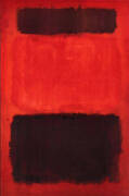 Brown and Blacks in Red 1957 By Mark Rothko (Inspired By)