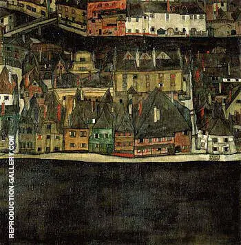 The Small City III By Egon Schiele