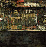 The Small City III By Egon Schiele