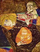 Holy Family 1913 By Egon Schiele
