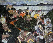 Summer Landscape 1917 By Egon Schiele