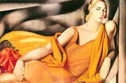 Lady in Yellow By Tamara de Lempicka