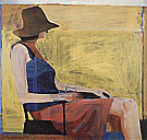 Seated Figure with Hat, 1967 By Richard Diebenkorn