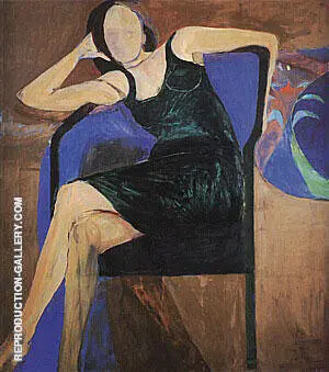 Seated Woman, 1967 By Richard Diebenkorn