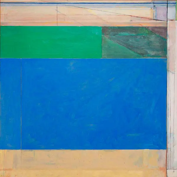 Ocean Park No 92 1976 By Richard Diebenkorn
