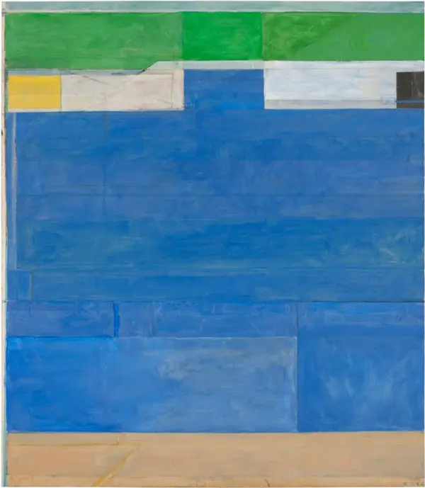 Ocean Park No.128, 1984 By Richard Diebenkorn