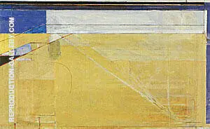 Ocean Park No.132, 1985 By Richard Diebenkorn