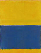 Untitled Yellow and Blue 1954 By Mark Rothko (Inspired By)