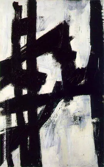 New York 1953 By Franz Kline