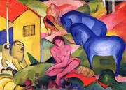 The Dream By Franz Marc