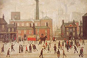 Coming Home from the Mill 1928 By L-S-Lowry