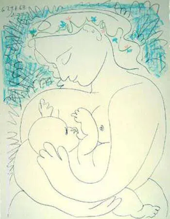 Motherhood By Pablo Picasso