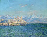 Old Fort Antibes 1888 By Claude Monet
