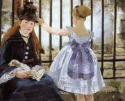 Gare Saint Lazare By Edouard Manet