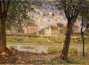 Villneuve la Garenne 1872 By Alfred Sisley