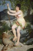 Diana 1867 By Pierre Auguste Renoir