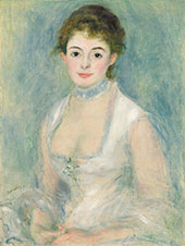 Madam Henriot By Pierre Auguste Renoir