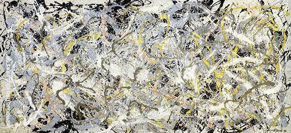 Number 27 1950 By Jackson Pollock (Inspired By)