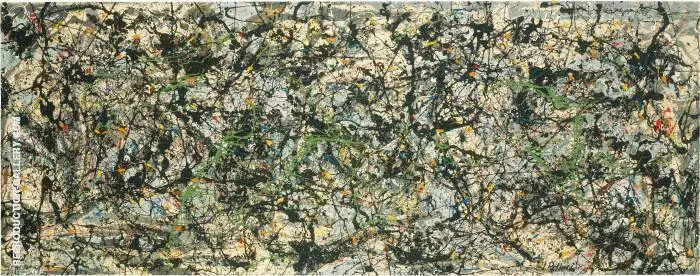 Lucifer 1947 By Jackson Pollock (Inspired By)