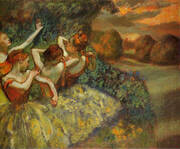 Four Dancers 1899 By Edgar Degas