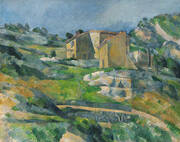 Houses in Provence 1800 By Paul Cezanne