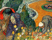 Ladies of Arles Memory of the Garden at Etten 1888 By Vincent van Gogh