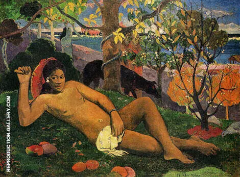 The King's Wife Te Arii Vahine By Paul Gauguin