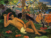 The King's Wife Te Arii Vahine By Paul Gauguin