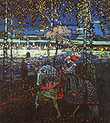Riding Couple 1906 By Wassily Kandinsky