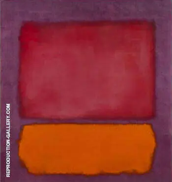 Untitled 1962 By Mark Rothko (Inspired By)