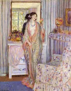 The Robe 1913 By Frederick Carl Frieseke
